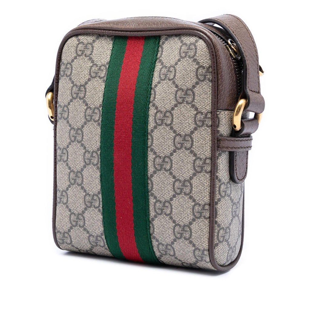 Gucci Mini GG Supreme Web Ophidia Crossbody