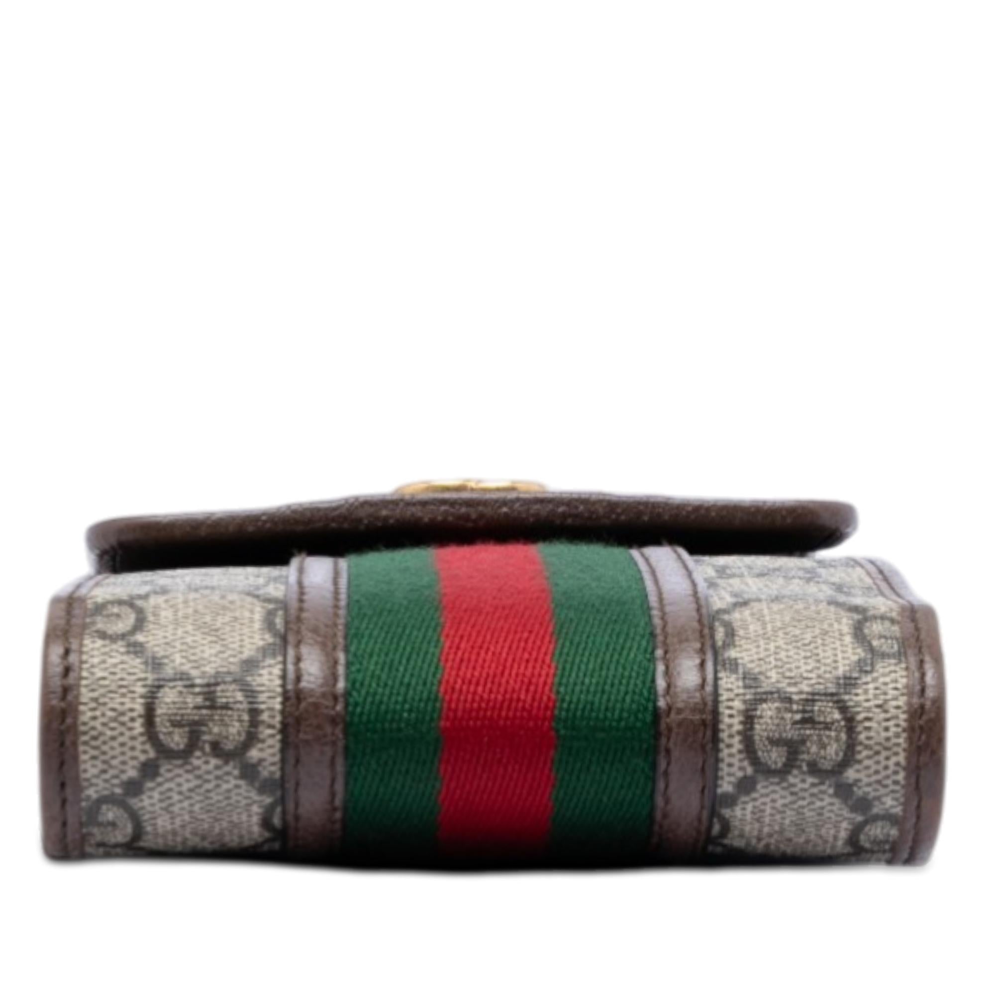 Gucci Mini GG Supreme Web Ophidia Crossbody