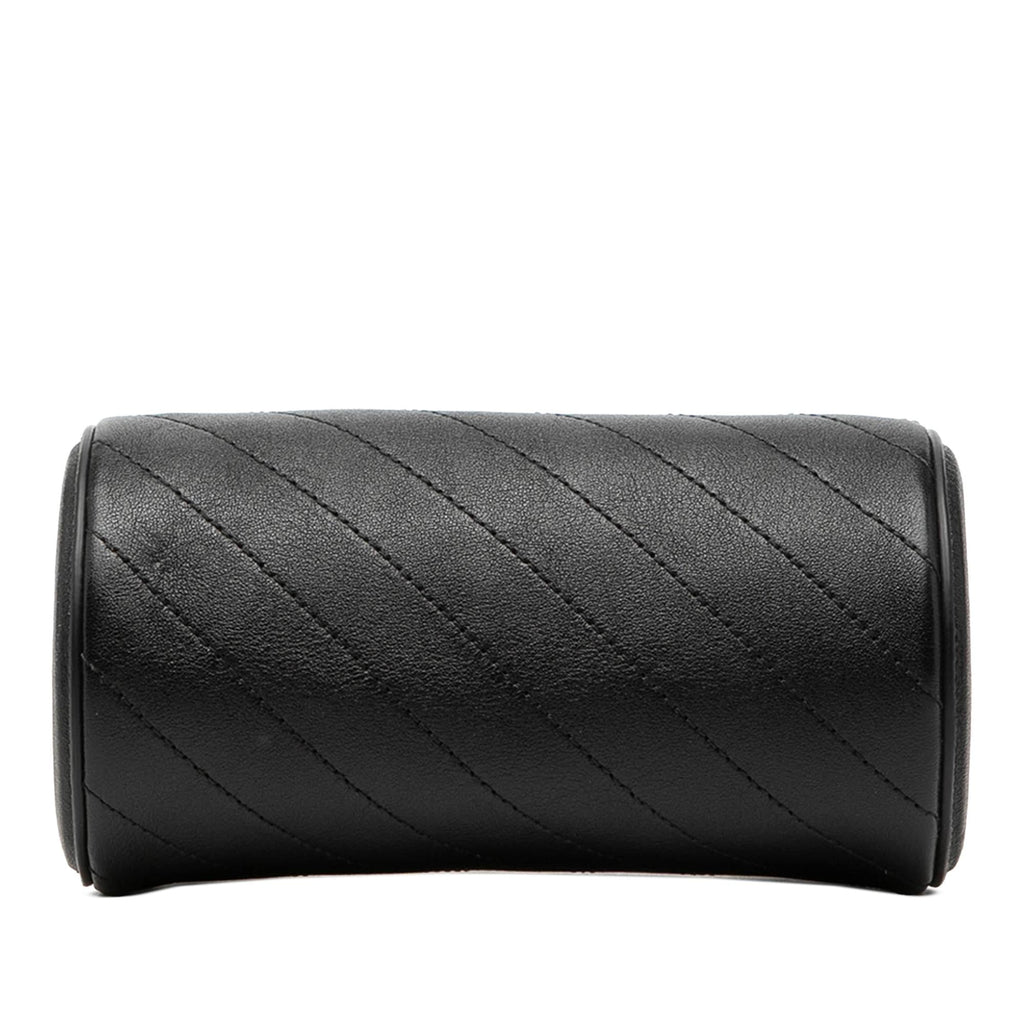 Gucci Mini Leather Blondie Barrel Shoulder Bag