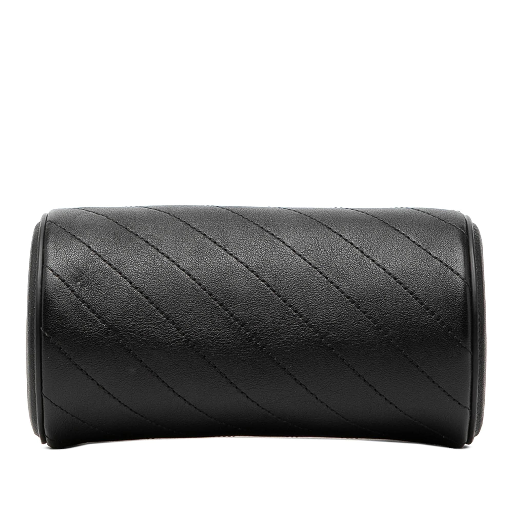 Gucci Mini Leather Blondie Barrel Shoulder Bag