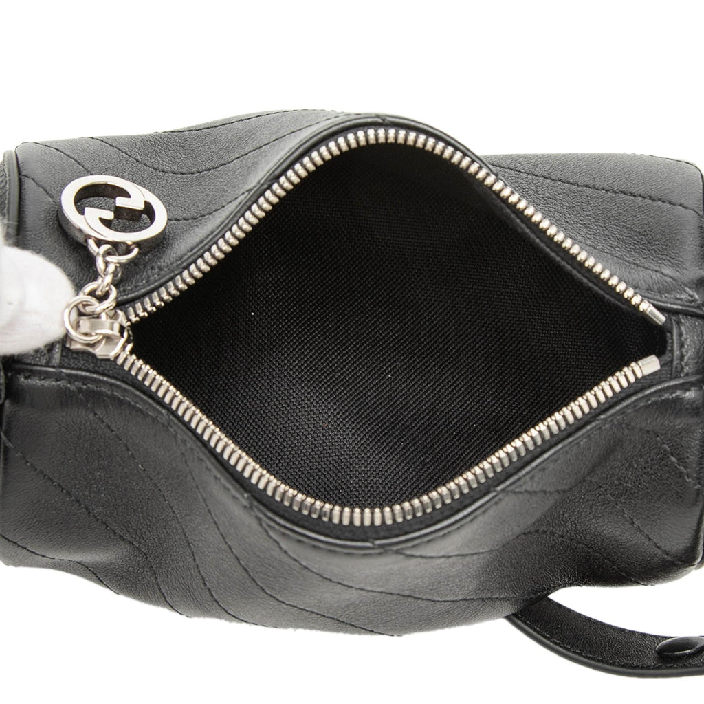 Gucci Mini Leather Blondie Barrel Shoulder Bag