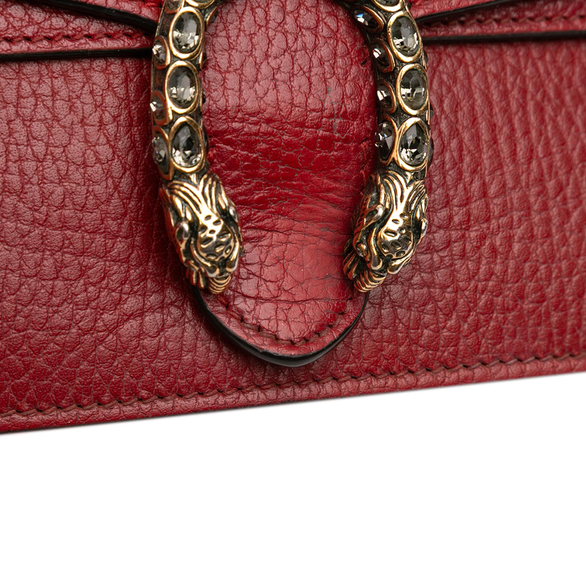 Gucci Mini Leather Dionysus Crossbody