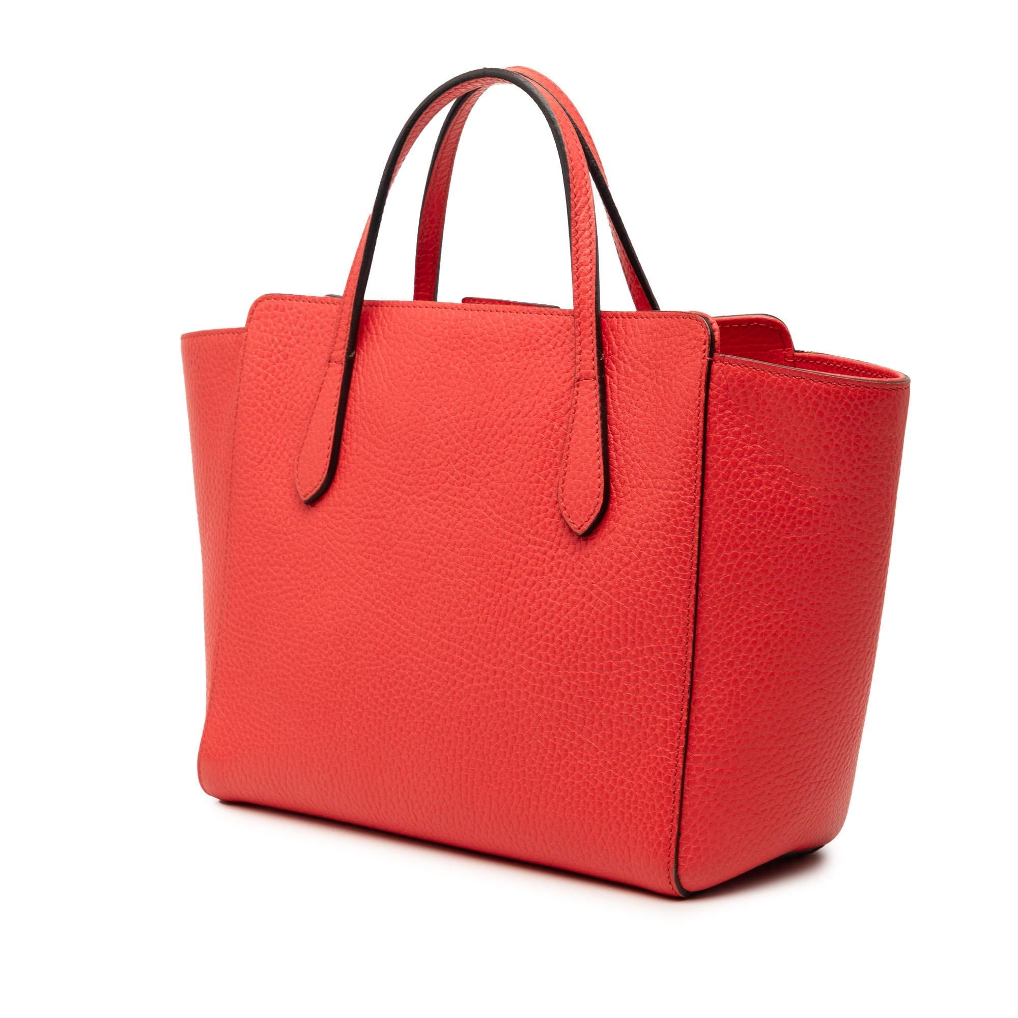 Gucci Mini Leather Swing Handbag