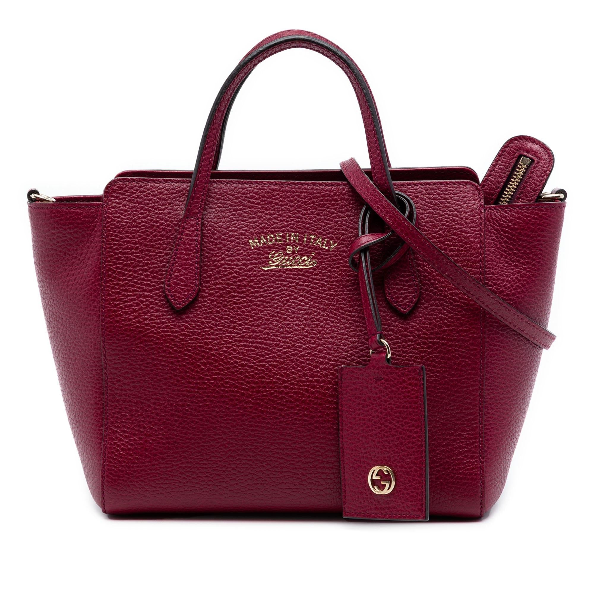 Gucci Mini Leather Swing Satchel