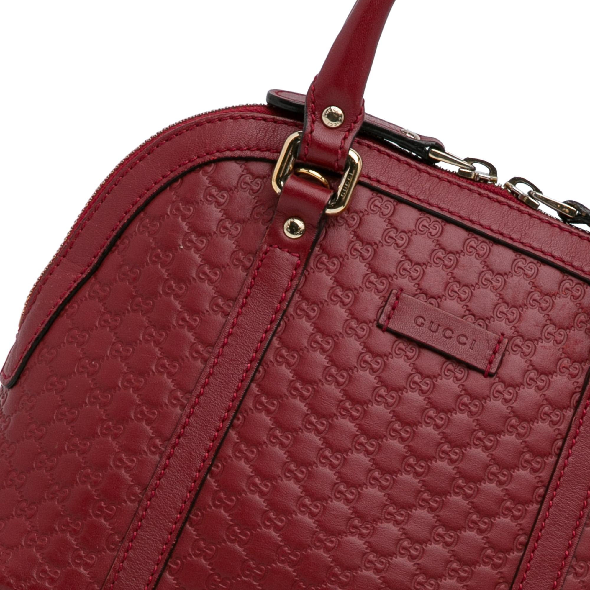 Gucci Mini Microguccissima Dome Satchel (SHG-SrH2Yo)