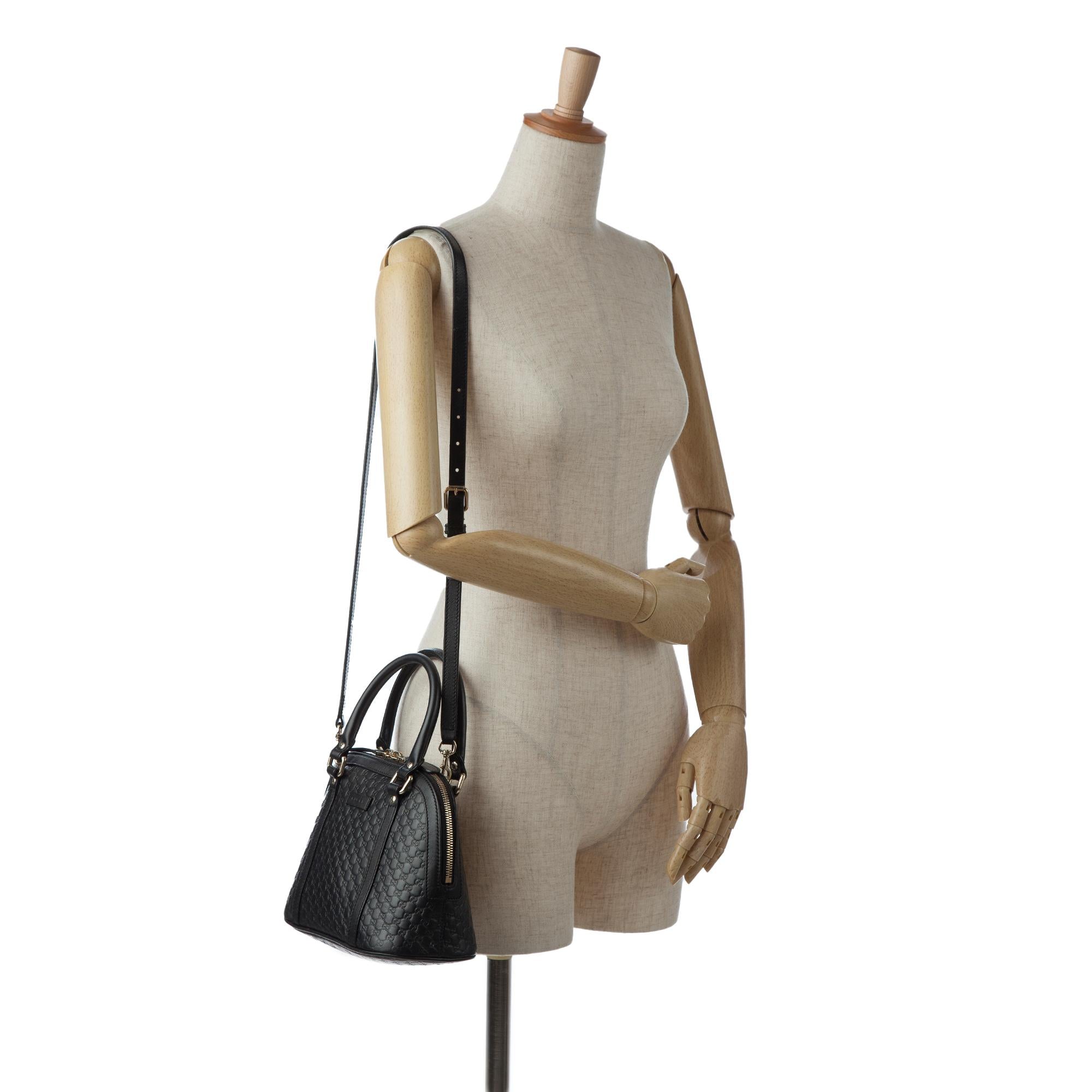 Gucci Mini Microguccissima Dome Satchel (SHG-5mVqqh)