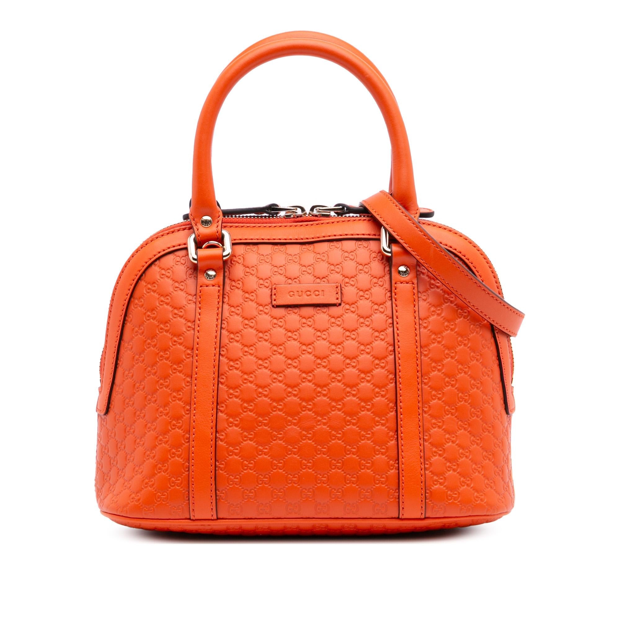 Gucci Mini Microguccissima Dome Satchel