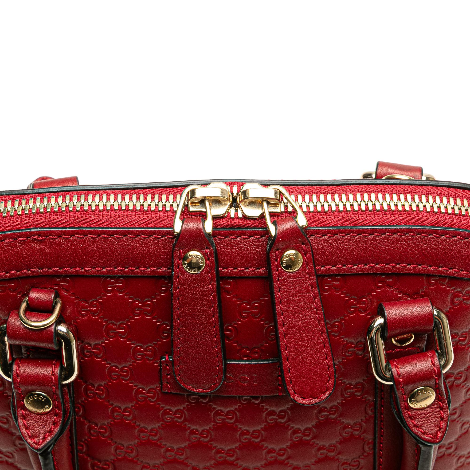 Gucci Mini Microguccissima Dome Satchel