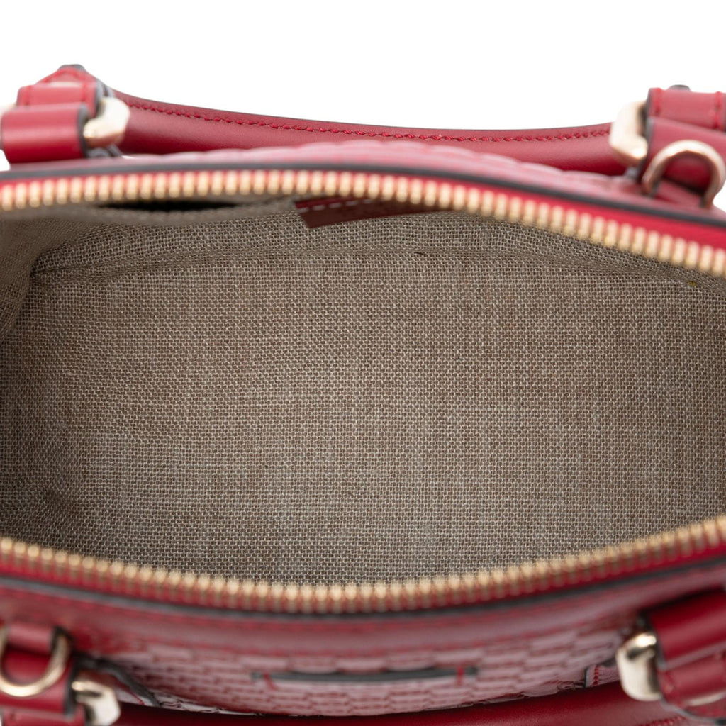 Gucci Mini Microguccissima Dome Satchel