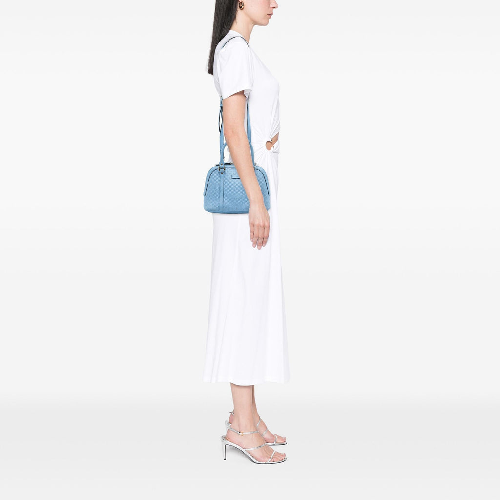 Gucci Mini Microguccissima Dome Satchel