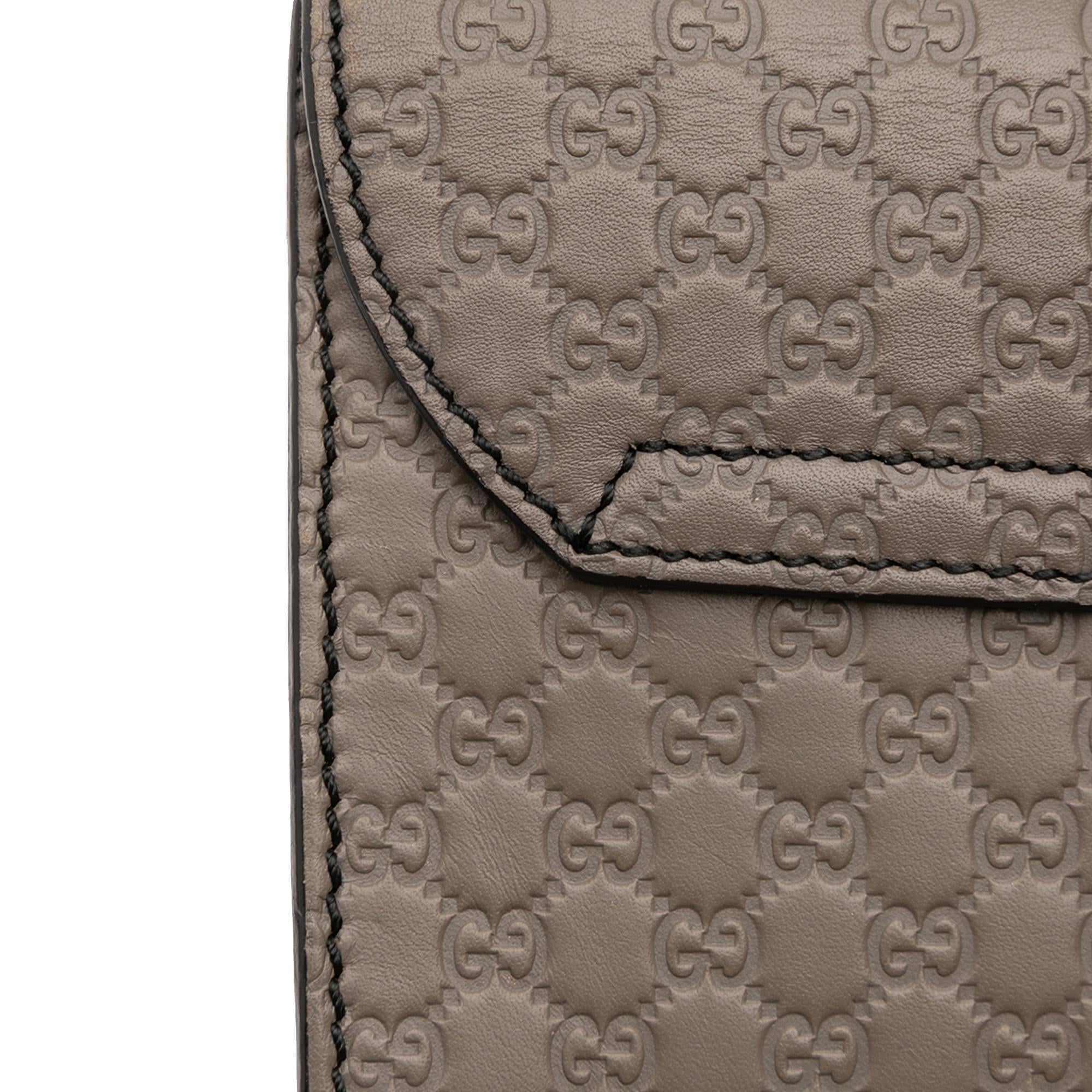 Gucci Mini Microguccissima Emily Crossbody