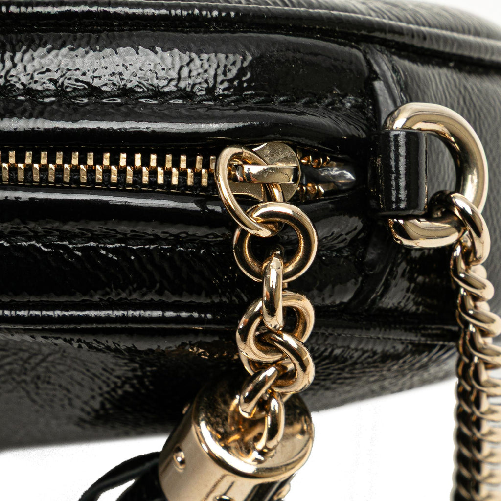 Gucci Mini Patent Soho Chain Bag
