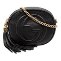 Gucci Mini Pebbled Calfskin Soho Chain Crossbody