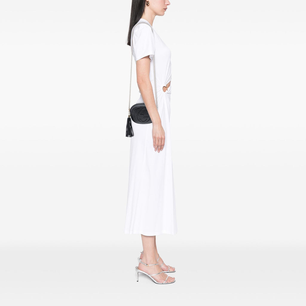 Gucci Mini Pebbled Calfskin Soho Chain Crossbody
