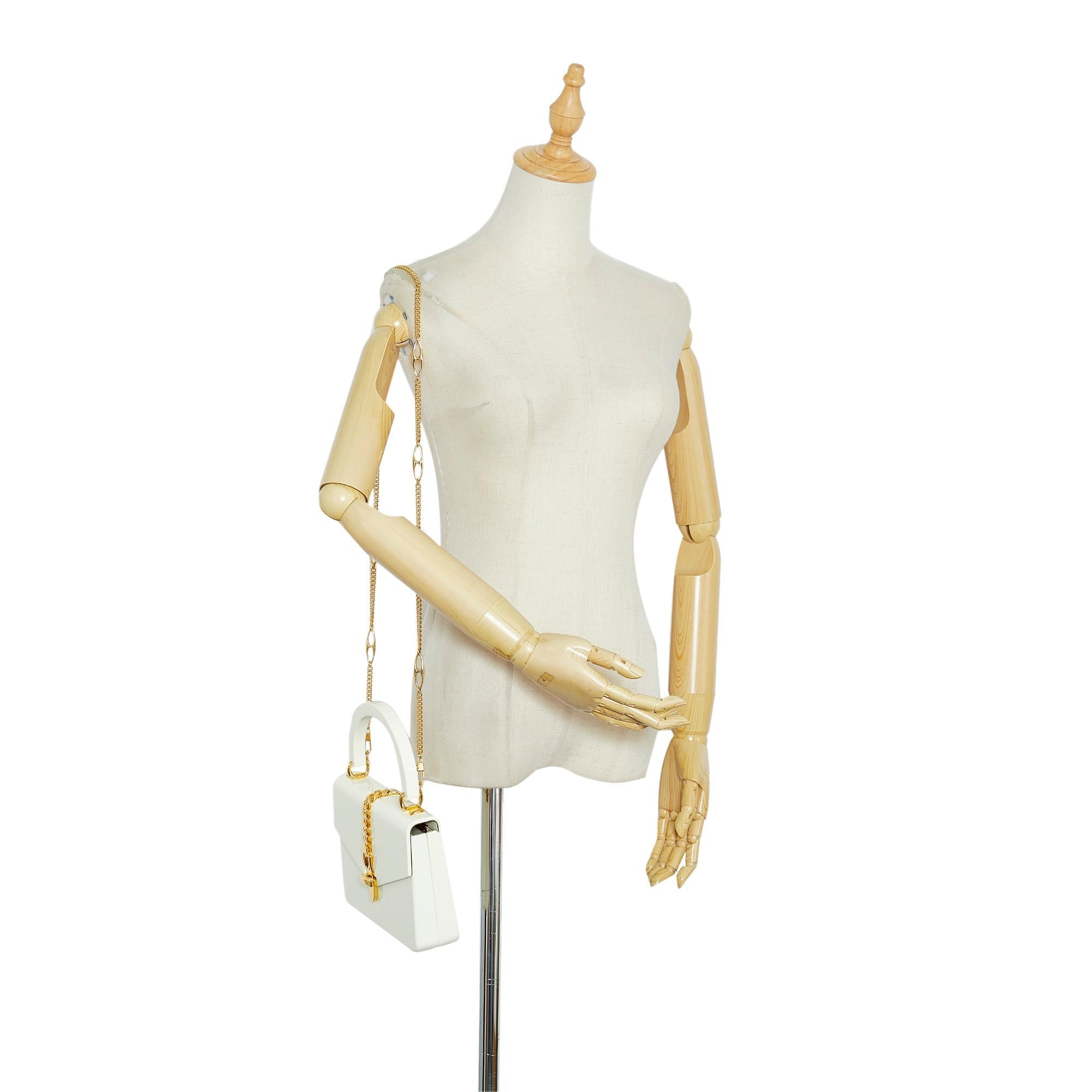 Gucci Mini Plexiglass Sylvie 1969 (SHG-RffcW2)