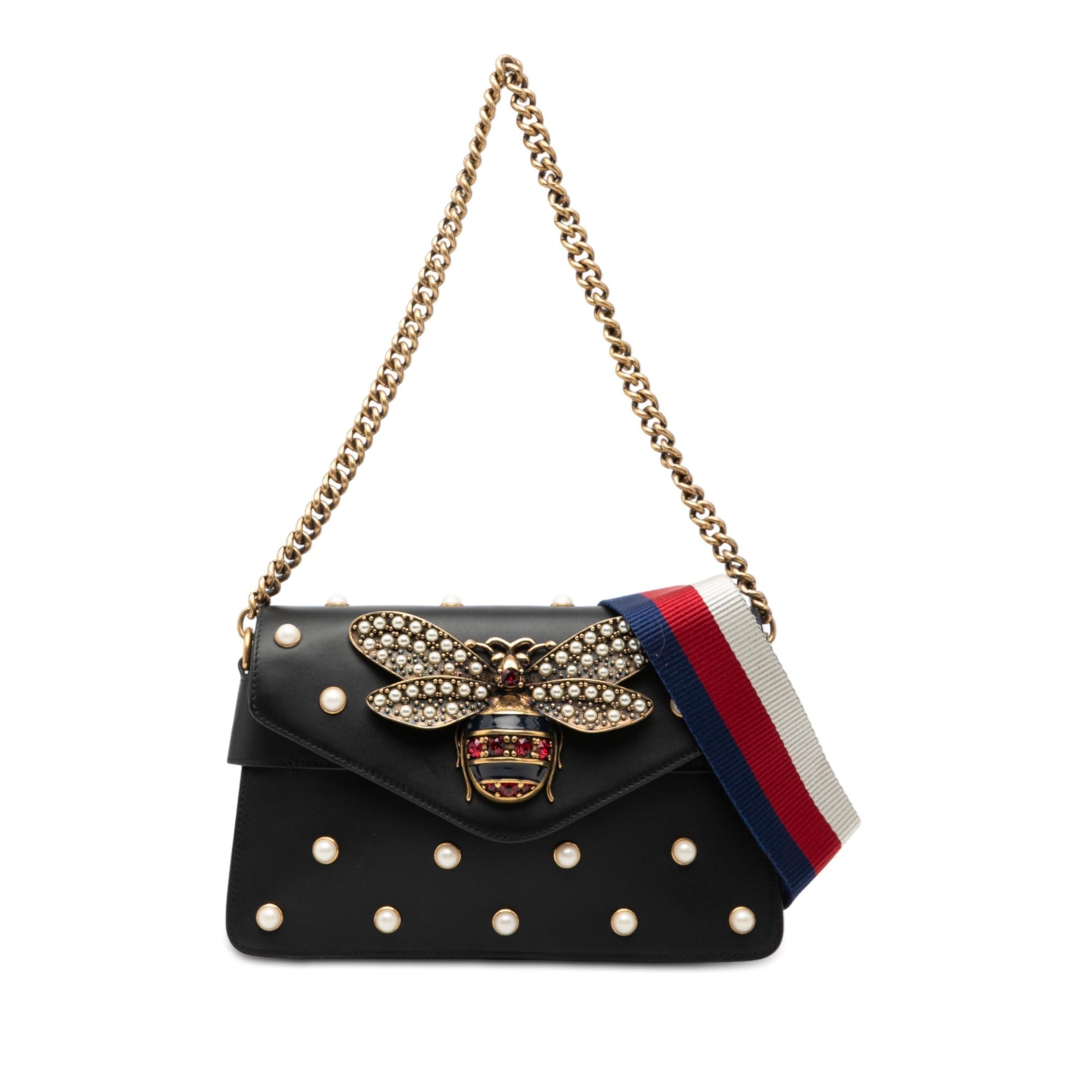 Gucci Mini Queen Margaret Broadway Leather Satchel