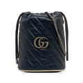 Gucci Mini Torchon GG Marmont Bucket Bag