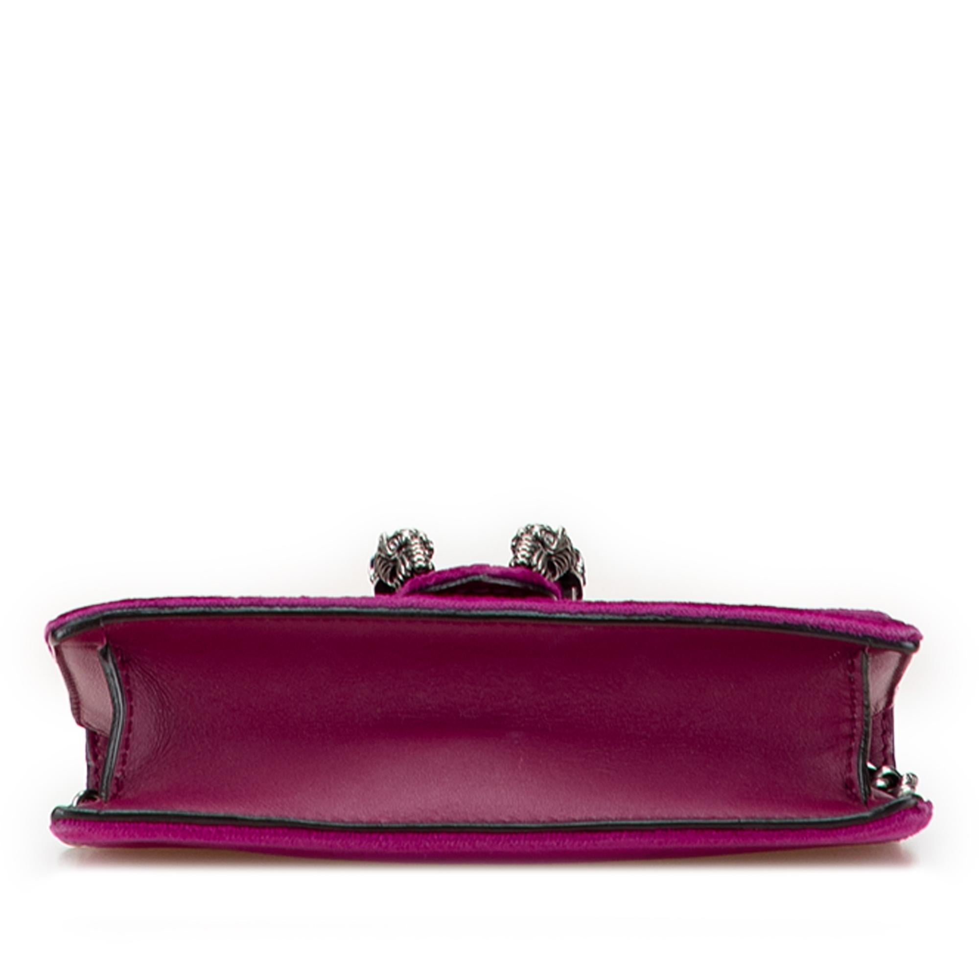 Gucci Mini Velvet Dionysus Crossbody