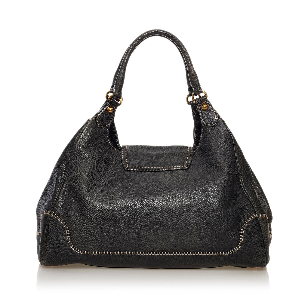 Gucci New Pelham Leather Handbag (SHG-32759)