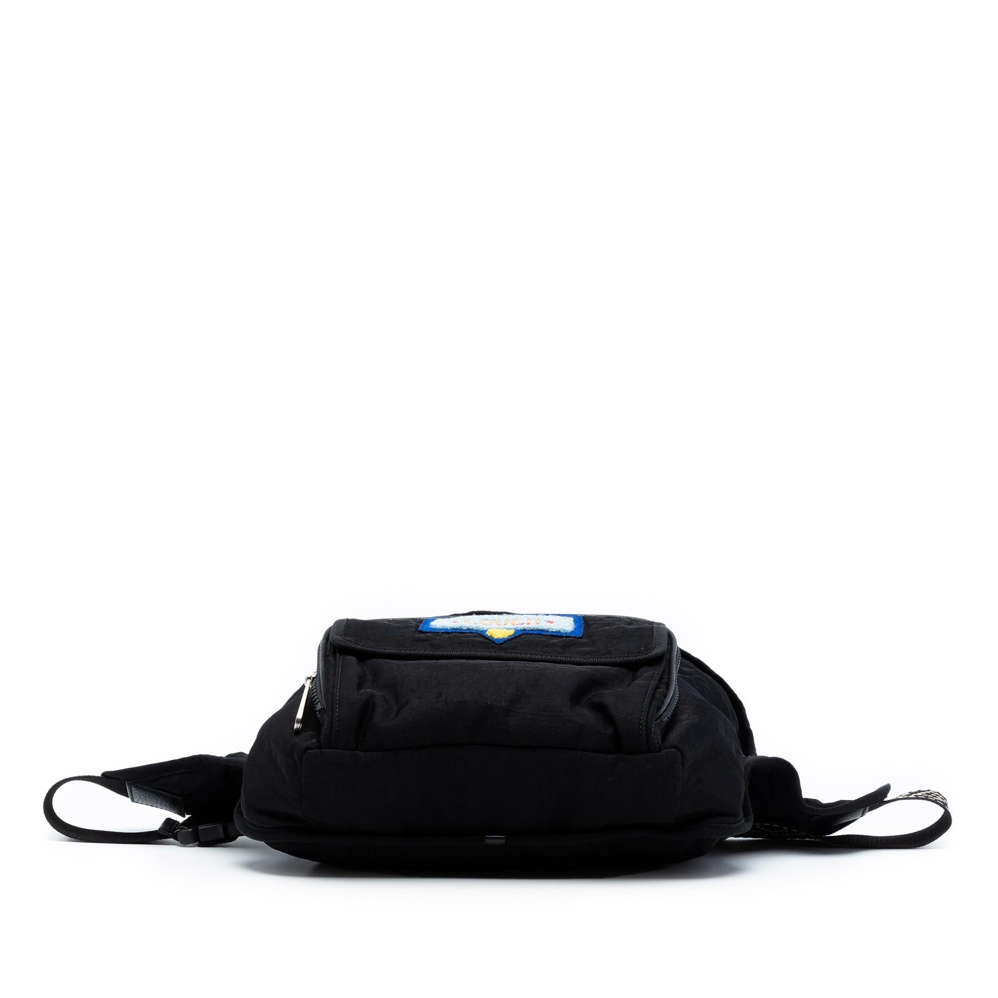 Gucci Nylon 80s Patch Convertible Belt Bag