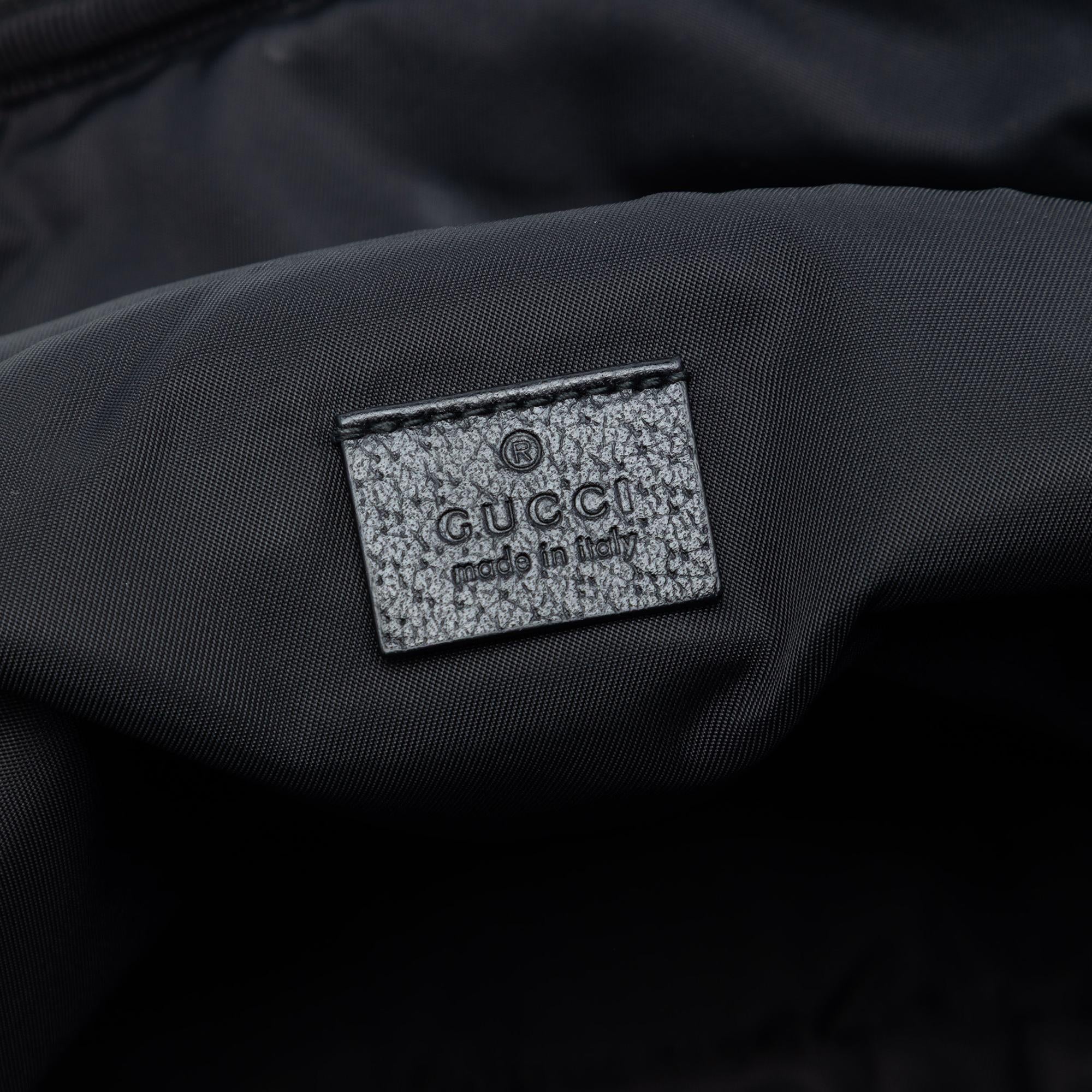 Gucci Nylon 80s Patch Convertible Belt Bag