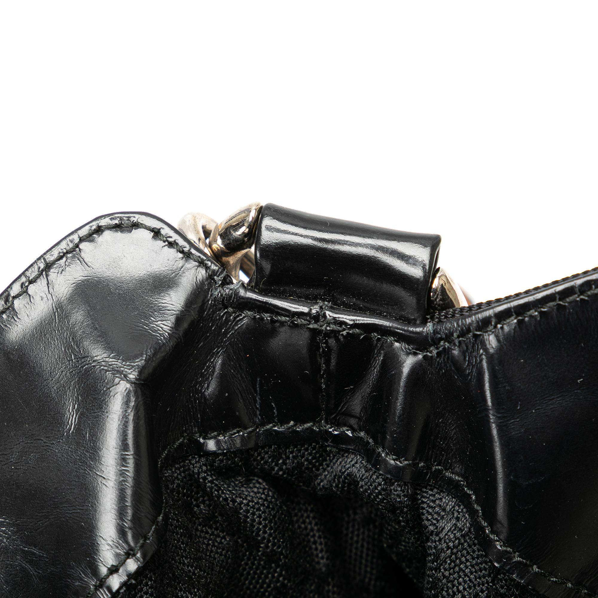 Gucci Nylon Bamboo Satchel
