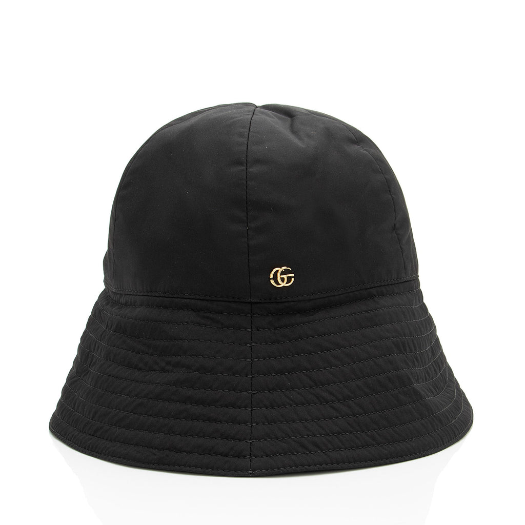 Gucci Nylon GG Bucket Hat - Size M