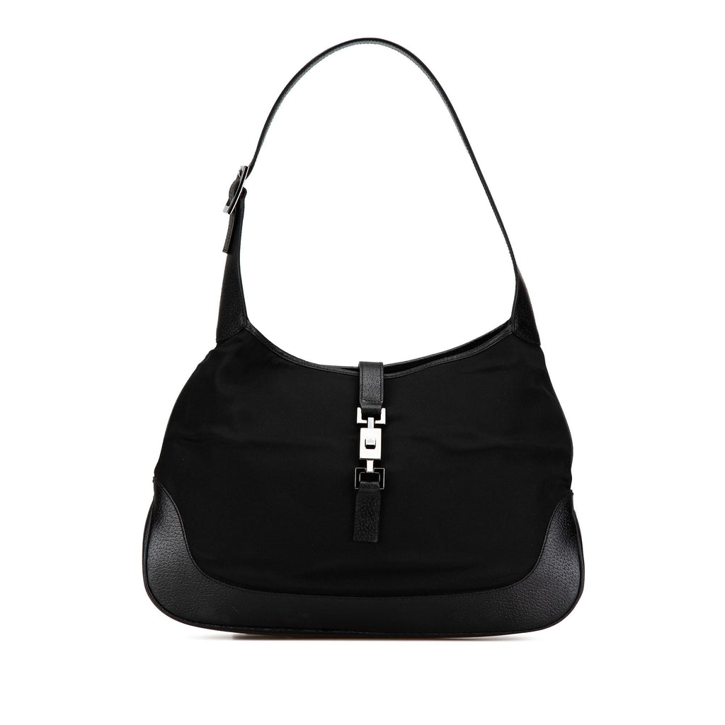 Gucci Nylon Jackie Shoulder Bag (SHG-kDXR6T)