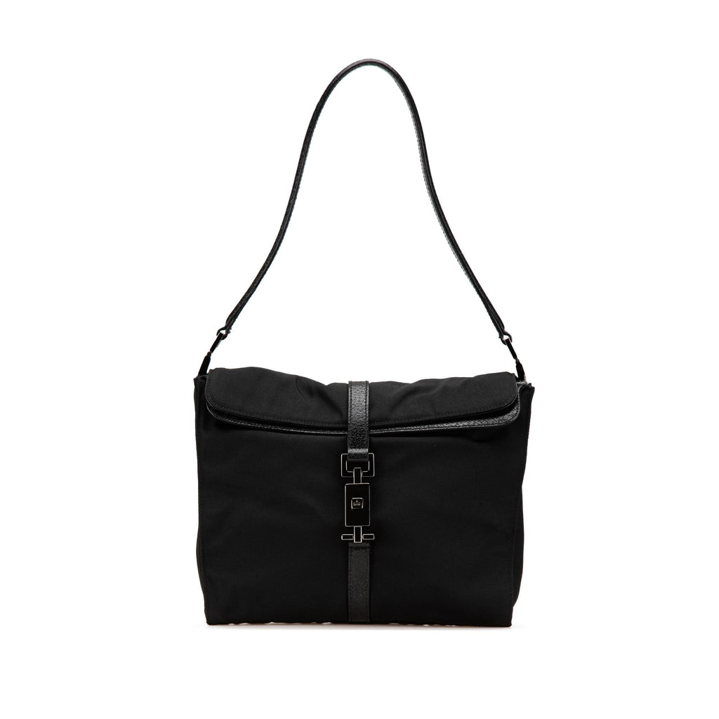 Gucci Nylon Jackie Shoulder Bag