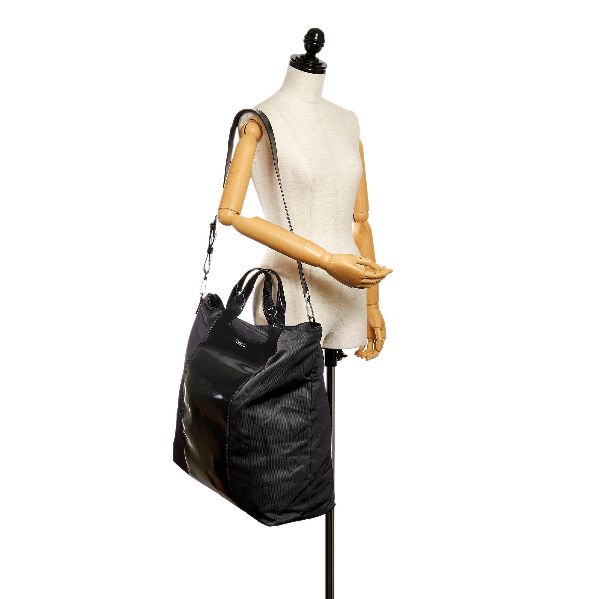 Gucci Nylon Satchel (SHG-30067)