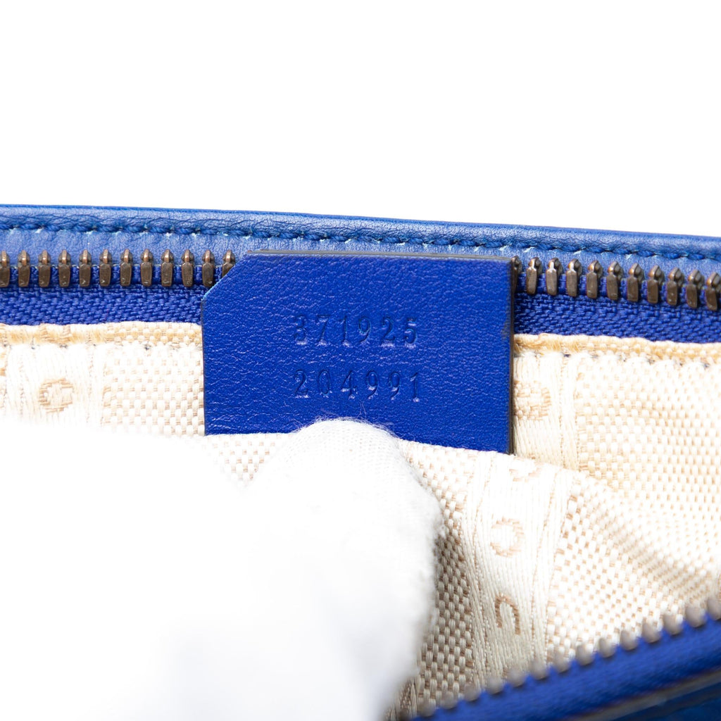 Gucci Patent Bright Bit Satchel