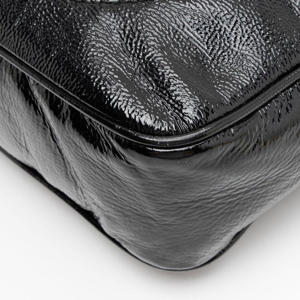 Gucci Patent Leather Soho Disco Bag (SHF-jaEn3g)