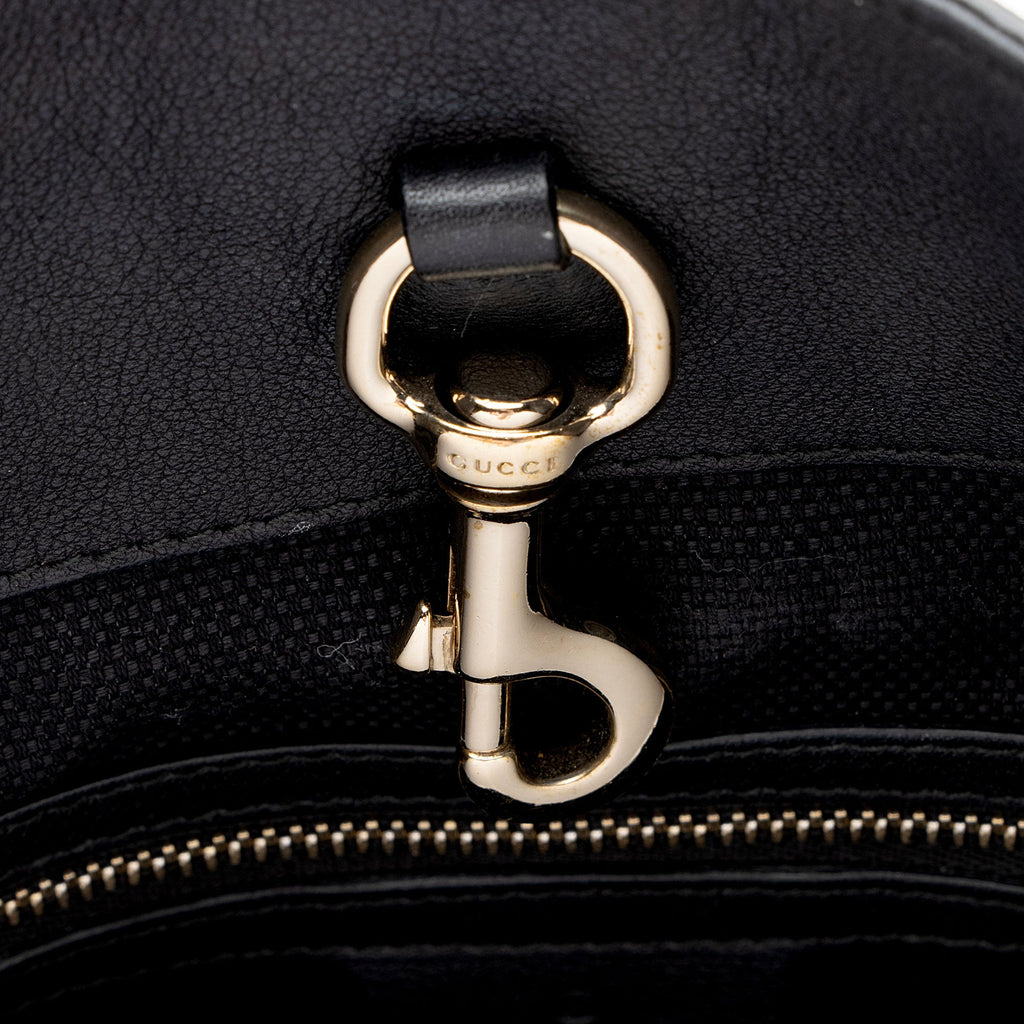Gucci Patent Leather Soho Medium Shoulder Bag