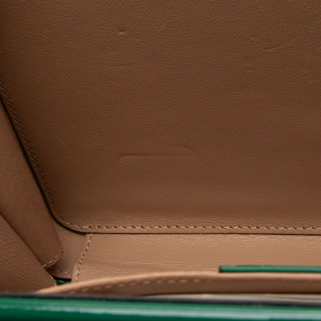 Gucci Patent Leather Sylvie 1969 Mini Top Handle (SHF-iiXdUI)