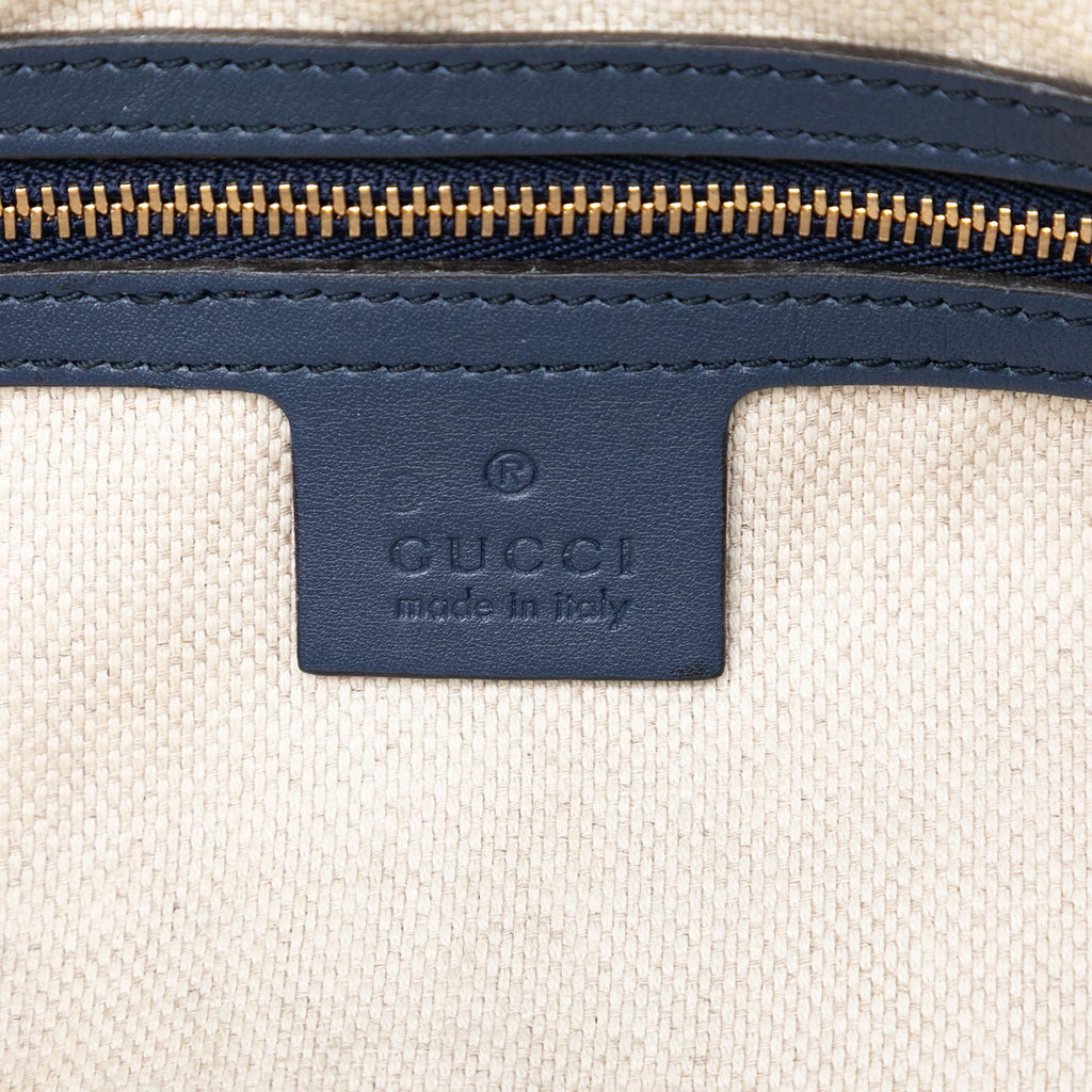 Gucci Patent Soho Chain Zip Shoulder Bag