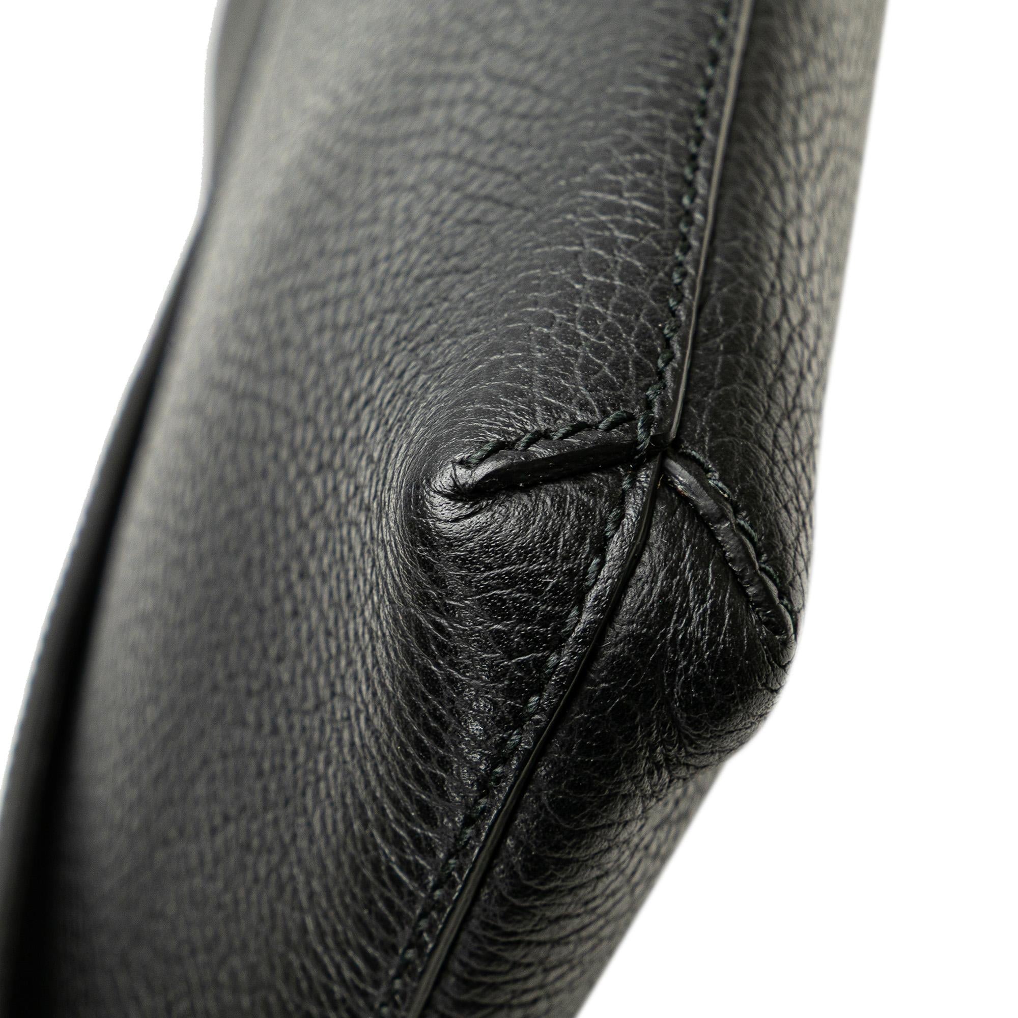 Gucci Pebbled Calfskin Portfolio Clutch