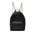 Gucci Pebbled Calfskin Soho Chain Backpack