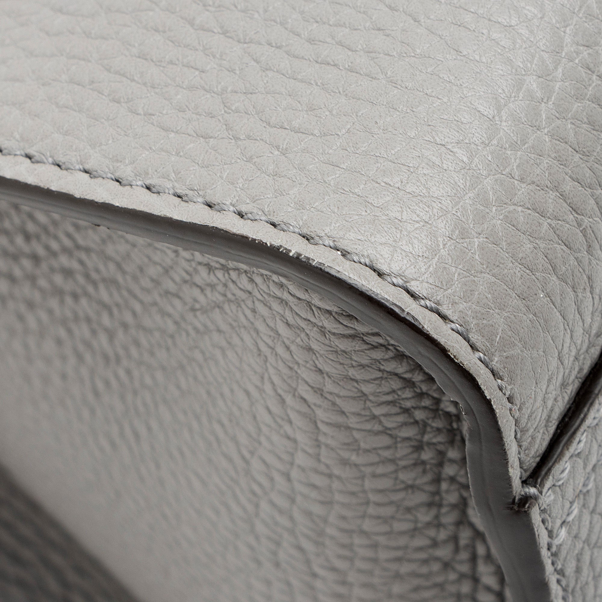 Gucci Pebbled Leather GG Marmont Top Handle
