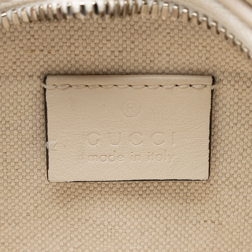 Gucci Perforated GG Embossed Pocket Belt Bag