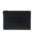 Gucci Quilted Leather G Rhombus Zip Clutch