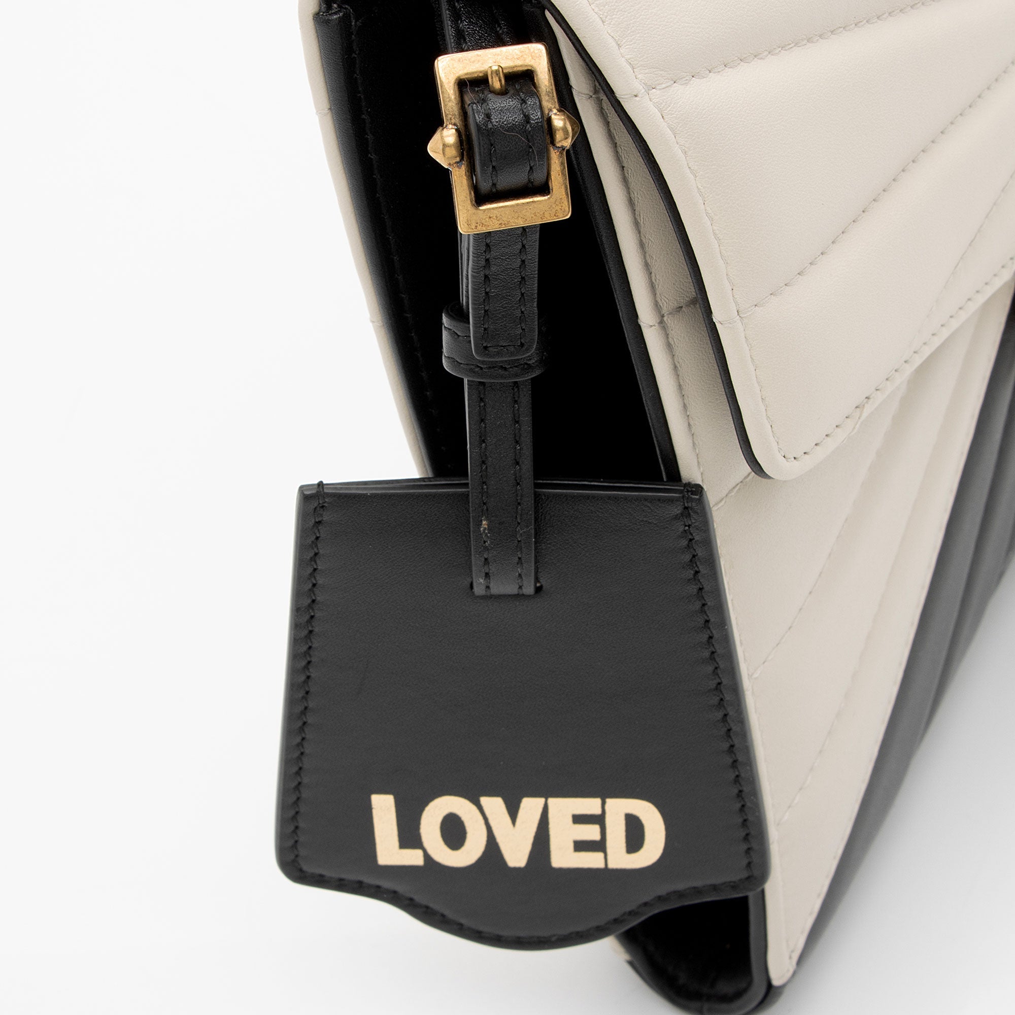 Gucci Quilted Leather Queen Margaret Bee Clutch