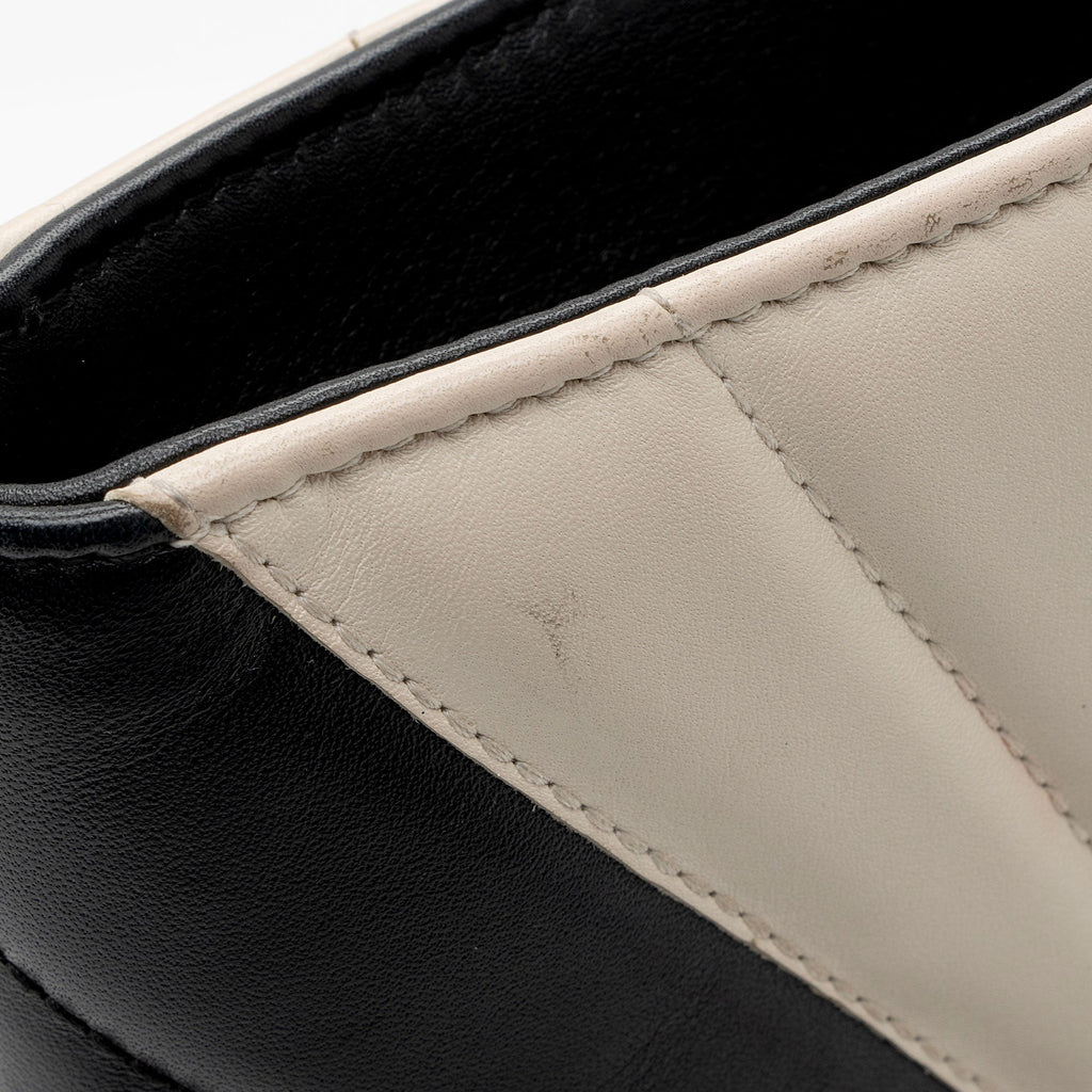 Gucci Quilted Leather Queen Margaret Bee Clutch