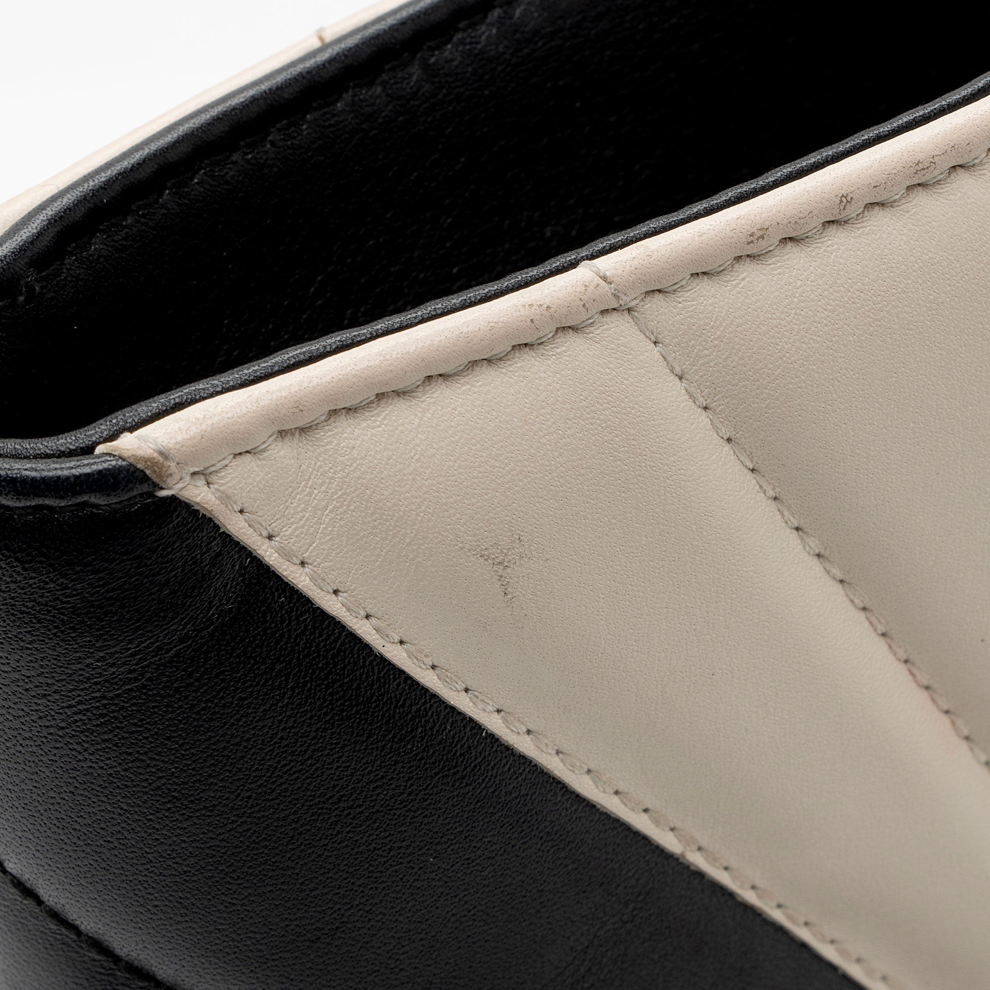 Gucci Quilted Leather Queen Margaret Bee Clutch