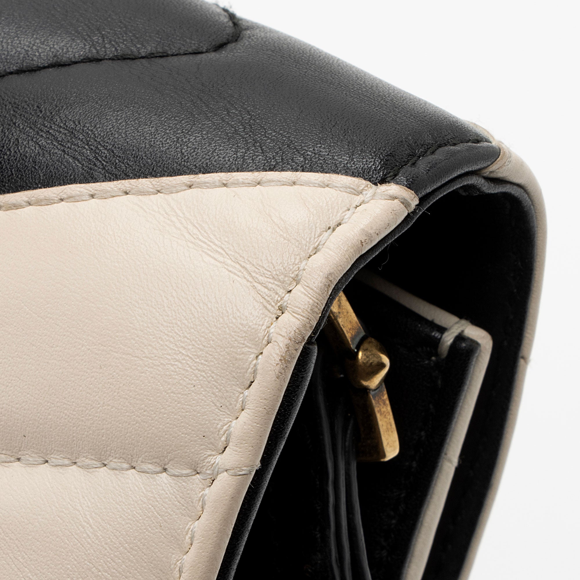 Gucci Quilted Leather Queen Margaret Bee Clutch