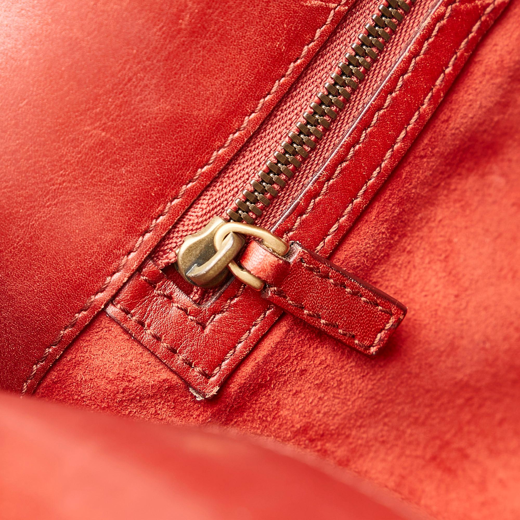 Gucci Reins Leather Shoulder Bag (SHG-34982)