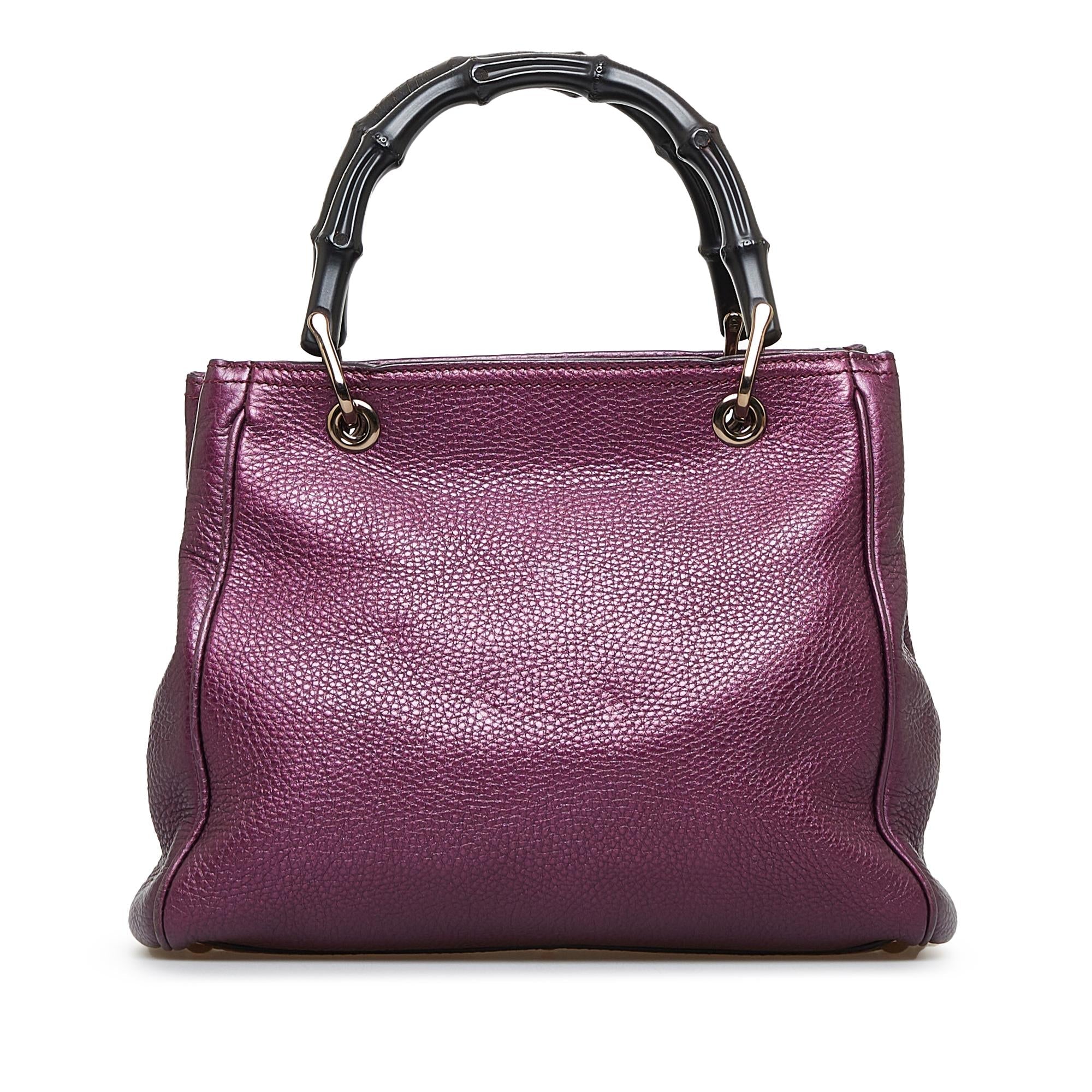Gucci Small Bamboo Shopper (SHG-3oYbYP)