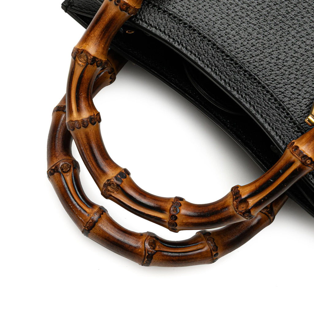 Gucci Small Calfskin Bamboo Diana Satchel