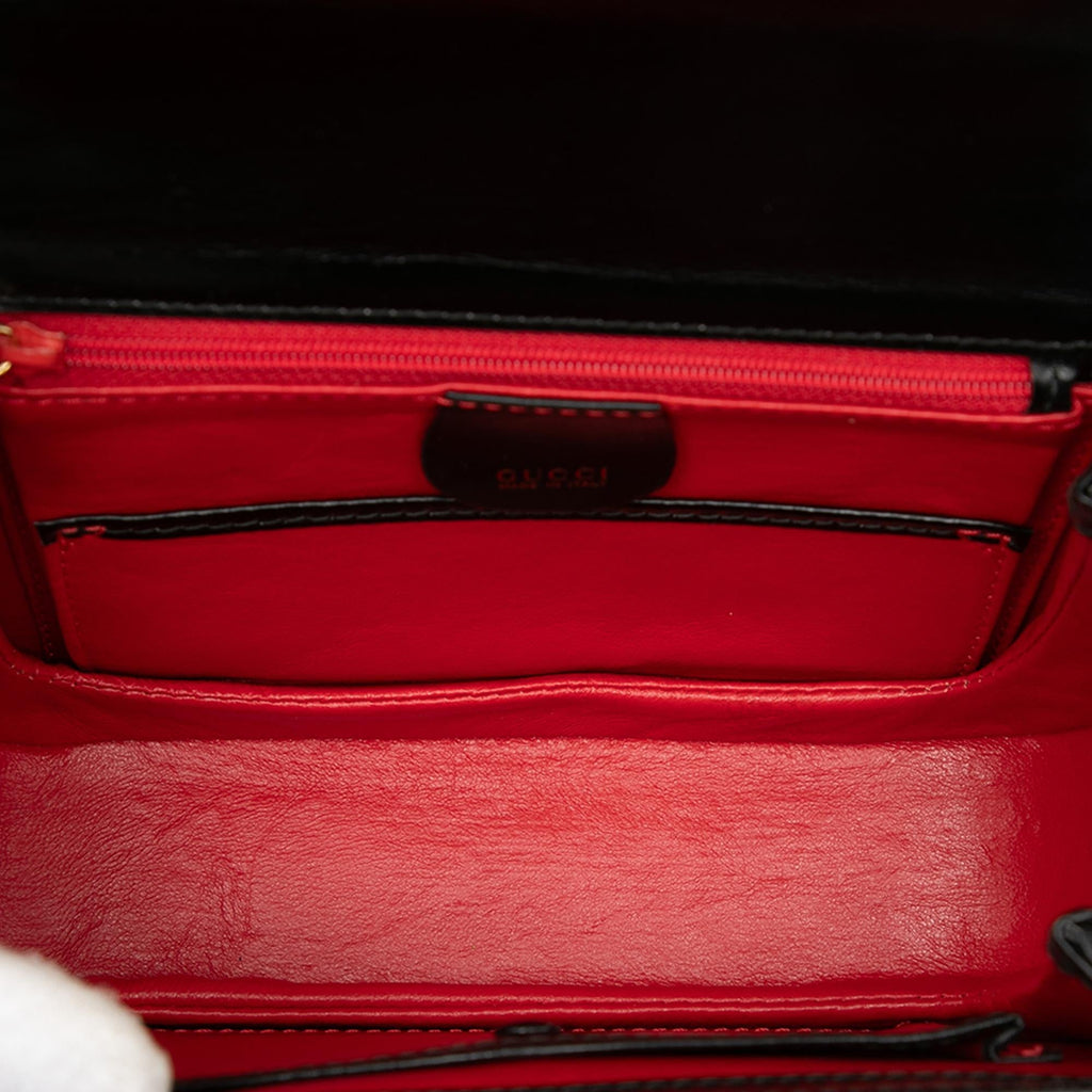 Gucci Small Calfskin Bamboo Night