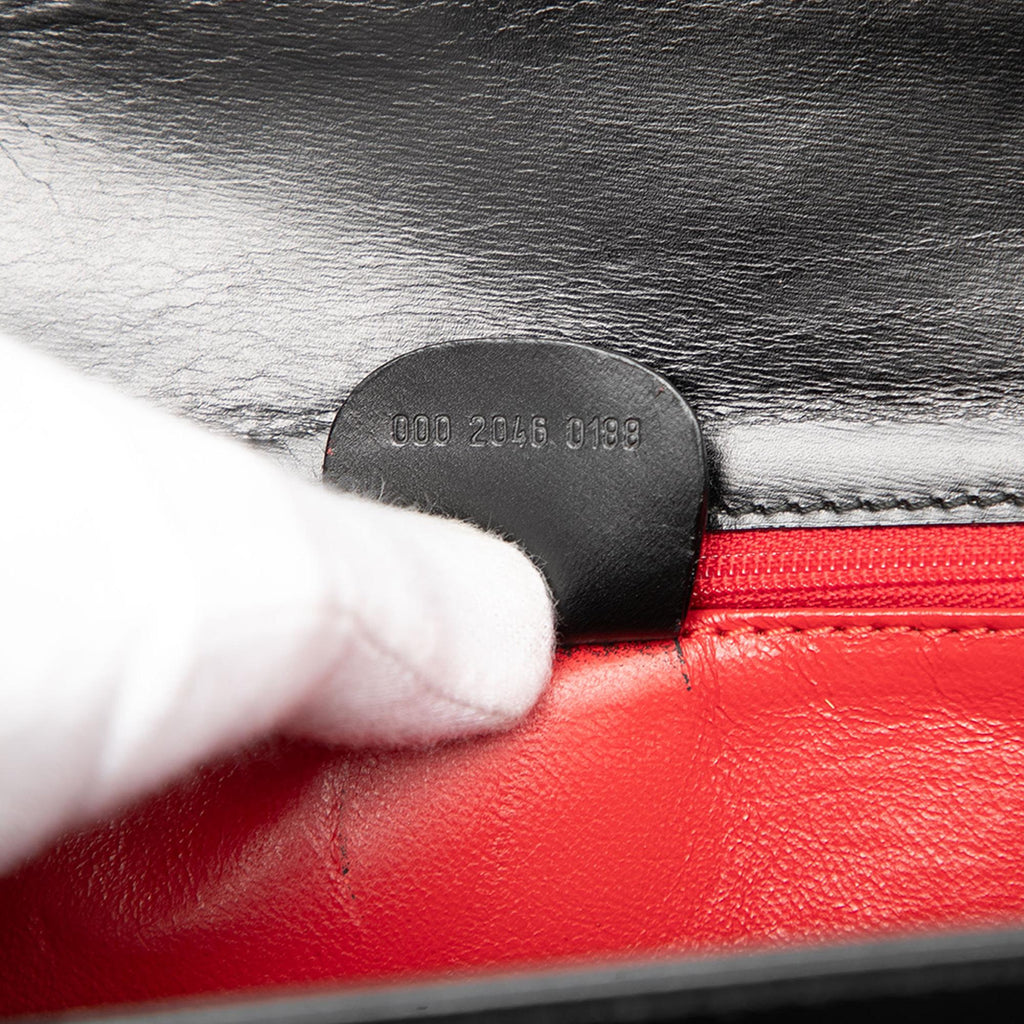 Gucci Small Calfskin Bamboo Night