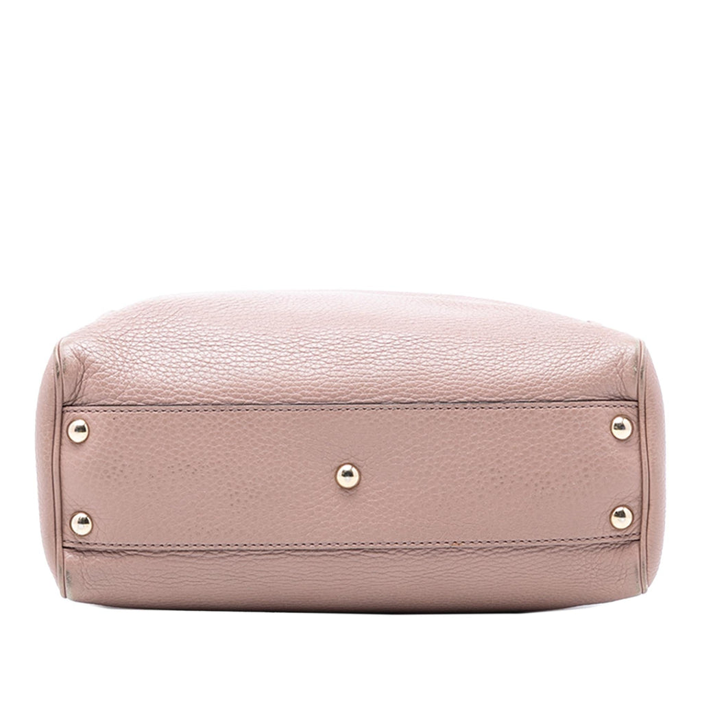 Gucci Small Calfskin Bamboo Shopper Satchel